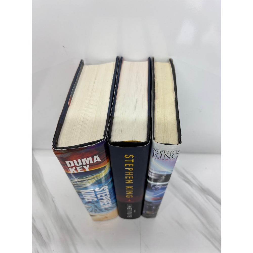 Stephen King Hardcover Book Lot Duma Key The Institute From a Buick 8 Scribner - Picture 6 of 10